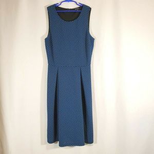 41 Hawthorne Blue Polka Dot Dress